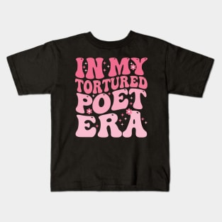 In My Tortured Poet Era Kids T-Shirt